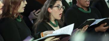 image of people singing 