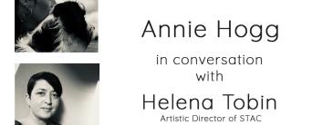 Artist Talk with Annie Hogg flyer