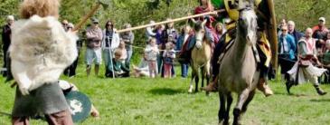 Jousting on Horse