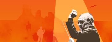 Man conducting