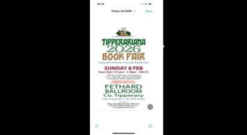 Tipperariana 2026