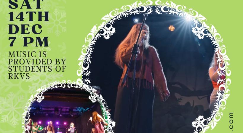 image of a person singing
