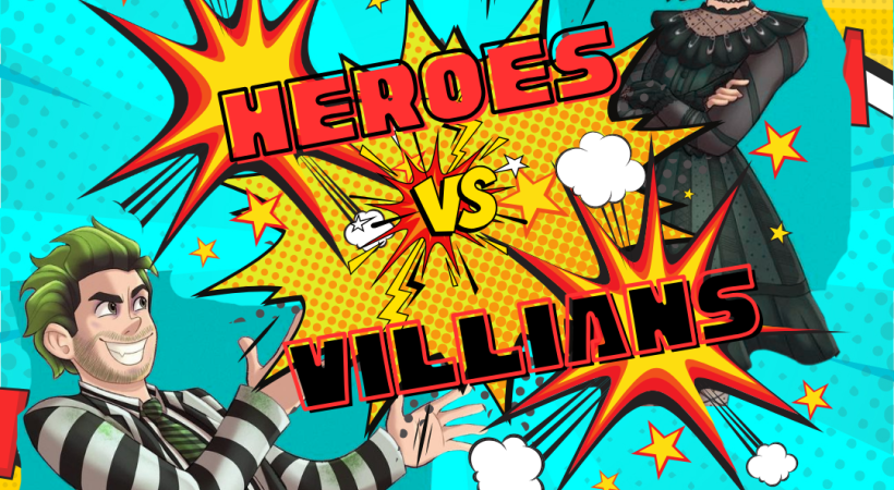 Image of a Hero and Villain