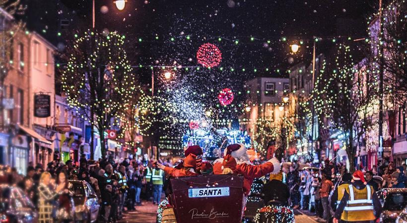 Parade Santa Sled