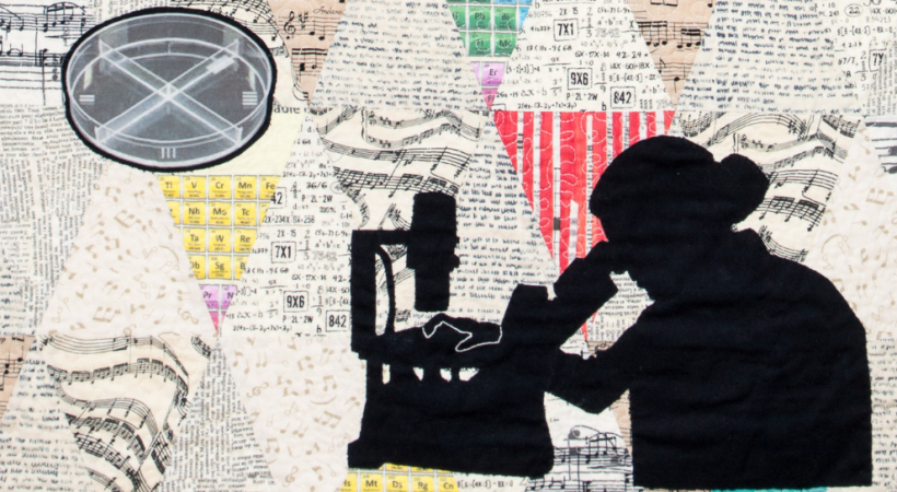 Patchwork mosaic piece
