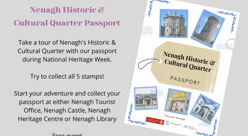 Nenagh Historic and Cultural Passport - National Heritage Week