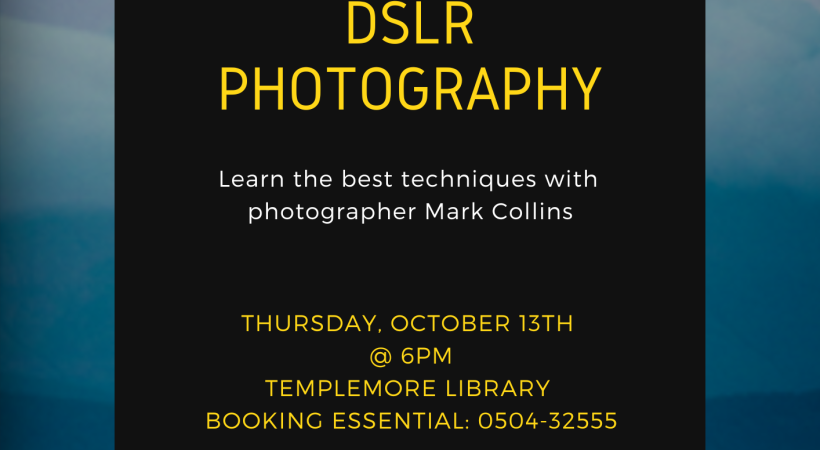 Photography class poster