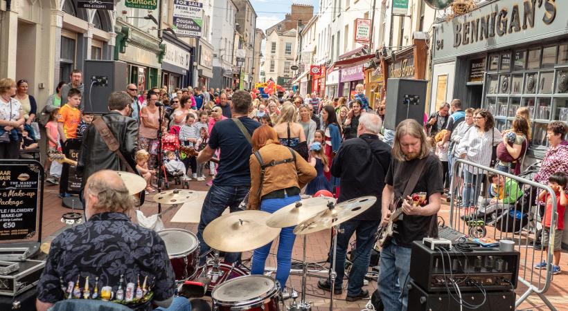 Busking festival image